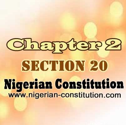 Chapter 2 Section 20