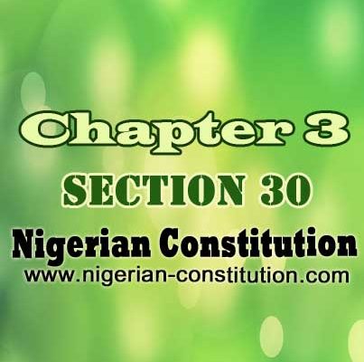 Chapter 3 Section 30