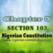 Chapter 5 Section 103