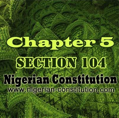 Chapter 5 Section 104