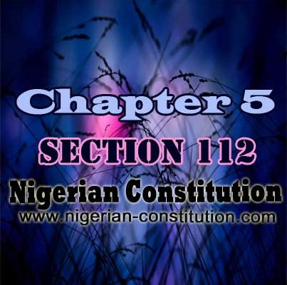 Chapter 5 Section 112