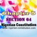 Chapter 5 Section 64