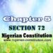 Chapter 5 Section 72