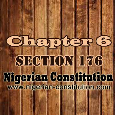 Chapter 6, Section 176 - Establishment of office of Governor