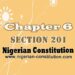Chapter 6 Section 201
