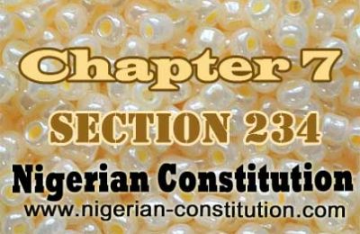 Chapter 7 Section 234