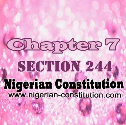 Chapter 7 Section 244