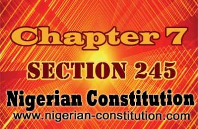 Chapter 7 Section 245