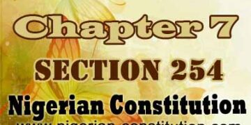 Chapter 7 Section 254