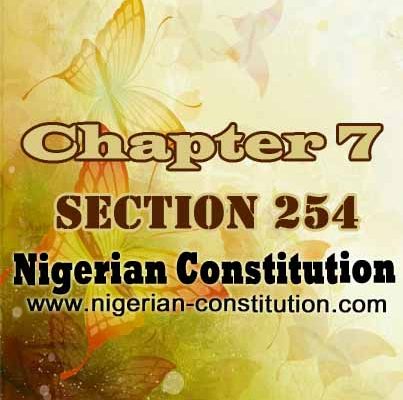 Chapter 7 Section 254