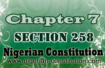 Chapter 7 Section 258