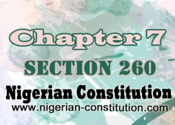 Chapter 7 Section 260