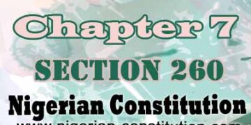 Chapter 7 Section 260
