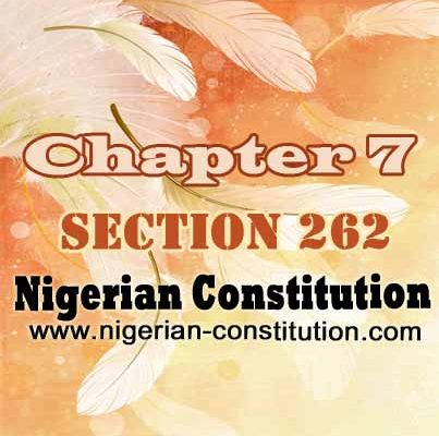Chapter 7 Section 262