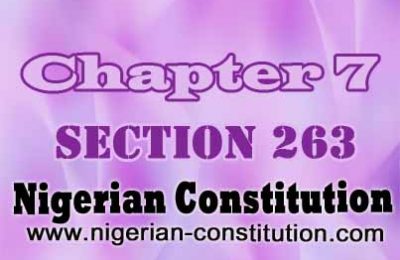 Chapter 7 Section 263