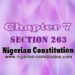 Chapter 7 Section 263