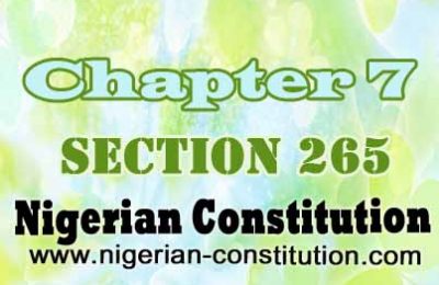 Chapter 7 Section 265