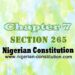Chapter 7 Section 265