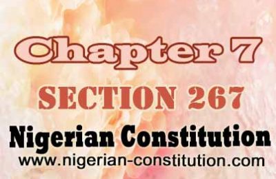 Chapter 7 Section 267