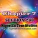 Chapter 7 Section 268