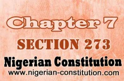 Chapter 7 Section 273