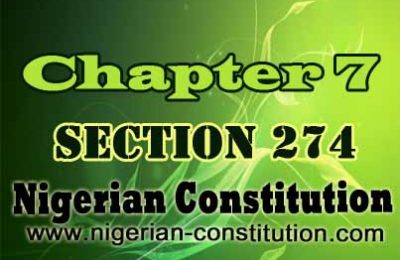 Chapter 7 Section 274