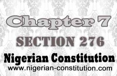 Chapter 7 Section 276