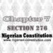 Chapter 7 Section 276