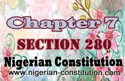 Chapter 7 Section 280