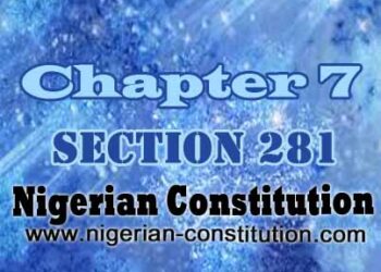 Chapter 7 Section 281