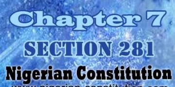 Chapter 7 Section 281