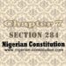 Chapter 7 Section 284