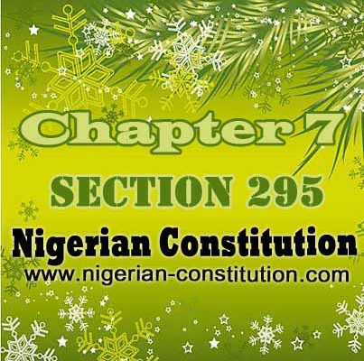 Chapter 7 Section 295