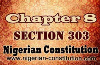 Chapter 8 Section 303