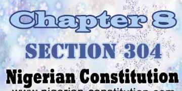 Chapter 8 Section 304