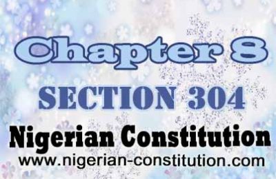 Chapter 8 Section 304