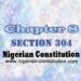 Chapter 8 Section 304