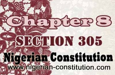 Chapter 8 Section 305