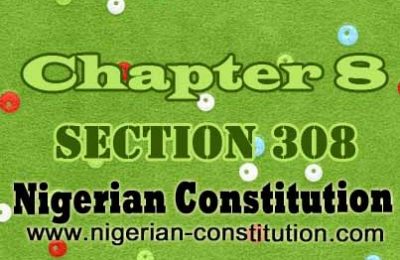 Chapter 8 Section 308