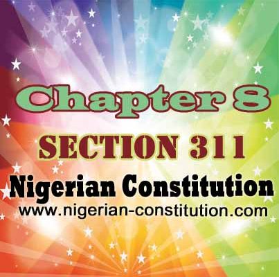 Chapter 8 Section 311