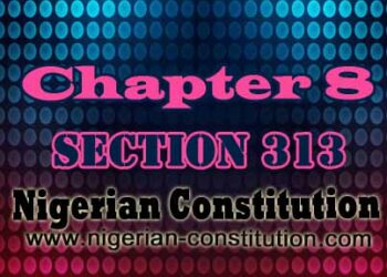 Chapter 8 Section 313