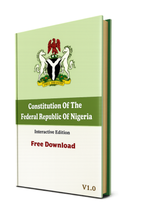 1999 Nigerian Constitution PDF